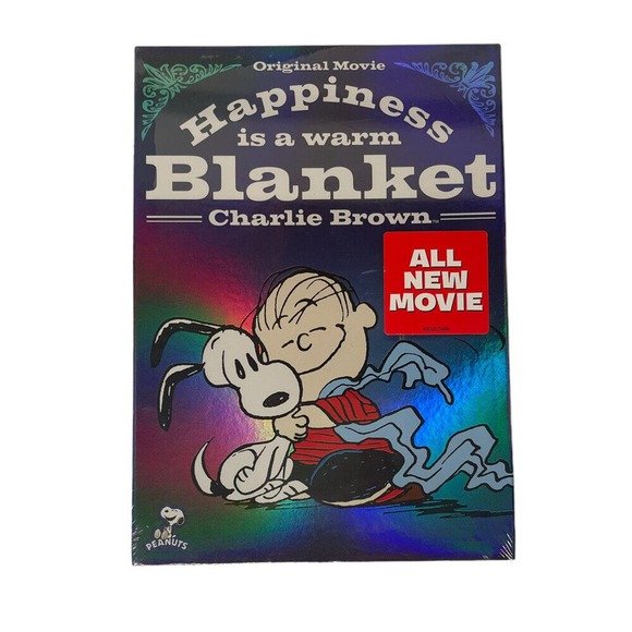 Peanuts Media New Happiness Is A Warm Blanket Charlie Brown Snoopy
